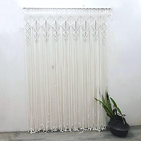 Mua Rèm màn cửa trang trí macrame vách ngăn  màn chắn macrame - Rộng 1 5x2 2m - ảnh thật