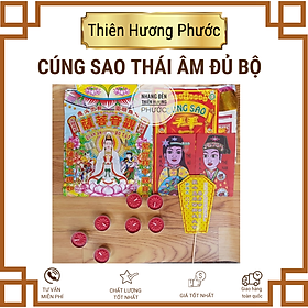 Mua Bộ cúng sao Thái ÂmBộ cúng sao Thổ Tú trọn bộ gồm giấy tiền vàng mã đèn cầy bài vị trọn bộ