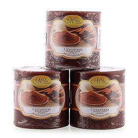 Set 3 Nến thơm trụ tròn D5H5 Miss Candle EDC0504 (5 x 5 cm)