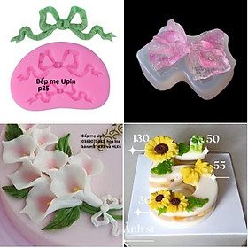 Mua Khuôn silicon hình nơ làm thạch rau câu 4d