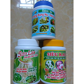 Mua Combo chăm sóc hoa lan  cây cảnh ( Canxi bo-lân-kali) - bomax chai 100 gram