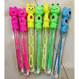 Que thổi bóng xà phòng set 5 ống