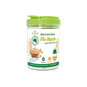 Yến Mạch Nguyên Chất Ăn Liền Xuân An [ko đường] Hộp 400G(Tặng Kèm 1 Túi Yến Mạch 150G)