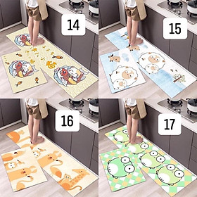 QC296 SET THẢM BẾP CAO CẤP