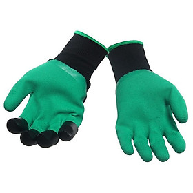 Bộ găng tay làm vườn tiện dụng (xanh)