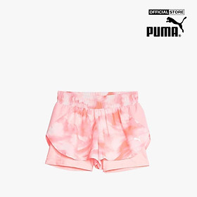 PUMA - Quần shorts tập luyện nữ U