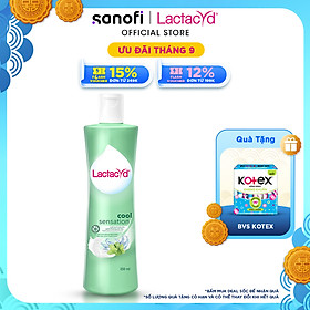 DDVS Phụ Nữ Lactacyd Cool Sensation 250ml Mát Lạnh & Sạch Thoáng Dài Lâu