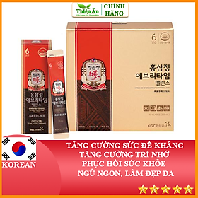 Hình ảnh Tinh Chất Hồng Sâm Pha Sẵn KGC Choeng Kwan Jang Everytime Balance 30 Gói