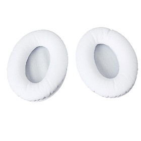 Replacement Earpads Ear Pad Cushion Cover Fit for Monster Beats by Dr.Dre Studio 1.0 (1st Generation) Wired and Wireless Headphones (White)