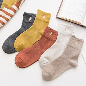 Set 5 Vớ Cotton Nữ Cat (MiiOW)
