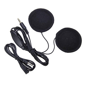 Universal Motorcycle Helmet Headset MP3 GPS Helmet Headset Practical Riding Accessory