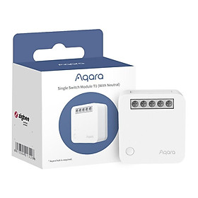 Mua Module thông minh Aqara T1 Zigbee - Mạch công tắc nhỏ gọn 1 kênh  Cần kết nối hub  Tương thích HomeKit - Hàng chính hãng