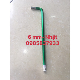 Mua Lục giác màu xanh 6 mm đầu bi dài TLC-6 Eight Nhật vặn ốc chìm tuổi thọ cao