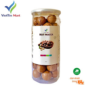 Hạt Macca Úc Nứt Vỏ Viettin Mart 500G