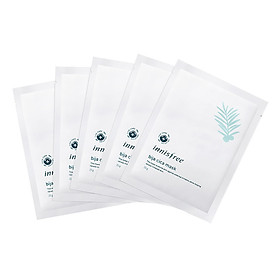 Mặt Nạ Dành Cho Da Nhạy Cảm Innisfree Bija Cica Mask Set(5 Miếng)