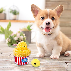 Plush Dog Toy Multifunctional Puppy Playing Dog Squeak Sound Toy Increase IQ
