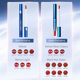 Colorkey Velvet Liquid Lipstick Matte Lip Gloss Glaze Waterproof Long-lasting Makeup —Doraemon Series