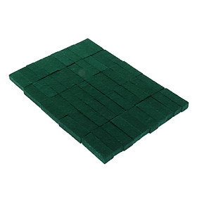 50 Pieces Upright Piano Damper Felt Set Repair Replacement Accessory Green