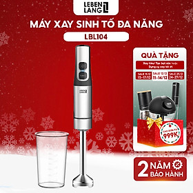 Mua Máy xay sinh tố cầm tay đa năng Lebenlang LBL104  1200W  800ml  lưỡi dao 4 cánh  bảo hành 2 năm – hàng chính hãng