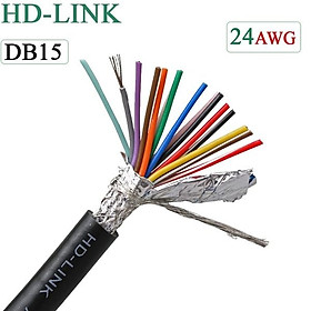 Dây cáp hàn USB RS232 DB25-DB15 24AWG . HÀNG CHÍNH HÃNG