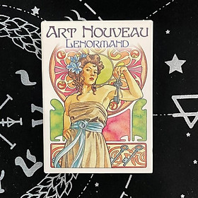 Bài Oracle Art Nouveau Lenormand Oracle Tặng Đá Thanh Tẩy