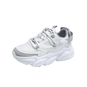 Giày thể thao nữ khuynh hướng cao cấp Giày dép nữ Sneakers3 màu có sẵn