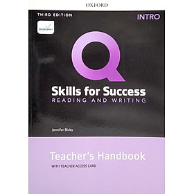 Hình ảnh Q: Skills For Success: Intro Level: Reading And Writing Teacher's Handbook