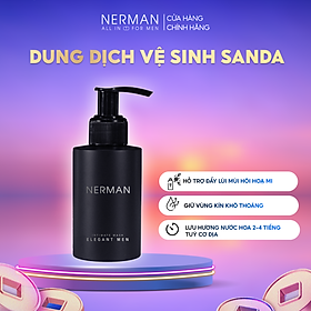 Dung dịch vệ sinh nam giới Nerman Elegant Men Nerman hương nước hoa cao cấp 100ml/ chai