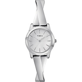 Đồng Hồ Nữ Timex Fashion Stretch Bangle 25mm - TW2R98700 - Silver-Tone