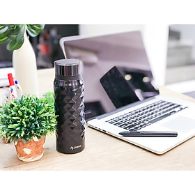 Mua BÌNH GIỮ NHIỆT INOX DIAMOND 0.5L ZEBRA - 112638 (Màu Xám)