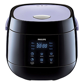Nồi Cơm Điện Tử Philips HD3060 (0.7L) - Đen - Hàng chính hãng