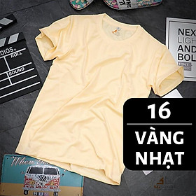 Áo Thun Trơn Nam Nữ Nhiều Màu - THUN COTTON - Đủ Size ATT