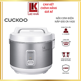 Mua Nồi cơm điện nắp gài 2.5L / 3L Cuckoo CR-1420 / CR-1720 - Hàng chính hãng - Chất lượng Hàn Quốc - Bảo hành 24 tháng