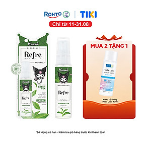 Xịt khử mùi Refre x Kuromi Natural/Whitening Perfume 30ml