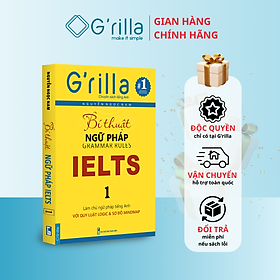 Hình ảnh Sách - Bí thuật Ngữ pháp IELTS Grilla Tập 1