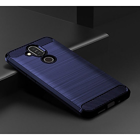 Ốp lưng chống sốc Vân Sợi Carbon cho Nokia 8.1