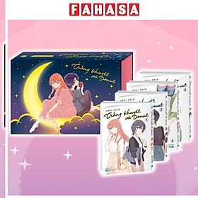 Sách - Boxset Manga - Trăng Khuyết Và Donut: Tập 1 - 4 (Hộp 4 Tập)
