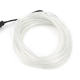 2M Colorful Flexible El Cord Neon Lights/Automotive Decorative Lights Ice Blue 12V (Vehicle-Mounted Dance Bar For Home Use)