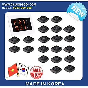 Mua Chuông nhà hàng - Màn hình + 20 nút bấm