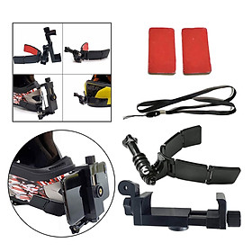 Motorcycle Helmet Chin Mount Kit for for   9 8 7 6 5 4 Sports Camera or 4.7-7 inch Mobile Phones