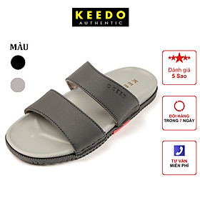 Dép Nam Hai Quai Cao Cấp KEEDO KD7726 Full Box