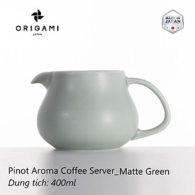 Bình sứ pha cà phê Origami Pinot Aroma Coffee Server 400ml