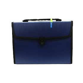 Cặp 12 Ngăn Kbest 9045 - Màu Xanh