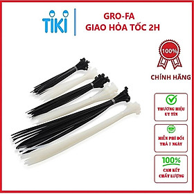 Túi 100 Dây Rút Nhựa, Lạt Nhựa Đủ Kích Cỡ , Siêu Bền Để Làm Vườn, Thi Công Tiện Lợi - Hàng chính hãng