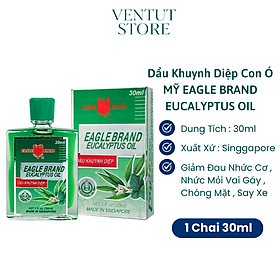 Dầu Khuynh Diệp Con Ó MỸ EAGLE BRAND EUCALYPTUS OIL 30ML