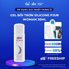 Gel bôi trơn silicone Pjur Woman Chai 100ml chất lỏng nhẹ mềm mại và an toàn cho da không chứa hóa chất an toàn sức khỏe