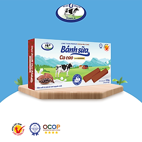 Bánh sữa ca cao long thành premium 120g
