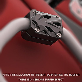 Motocross Motorcycle Cradle Falling Rubber Bumper Protection Rubber Modified Accessories