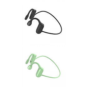 2x Bone Conduction Headphones Double Ear Headphones for Driving Indoors