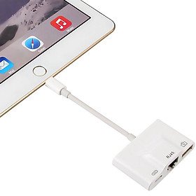 Bộ Chuyển Đổi Lightning Sang Cổng RJ45 Ethernet Cổng USB Và Cổng Sạc